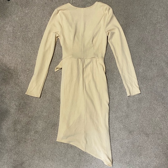 HYFVE Cream Knit Asymmetrical Dress - Picture 2 of 4